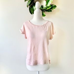 J. Crew Point Sur 100% Linen Tee
